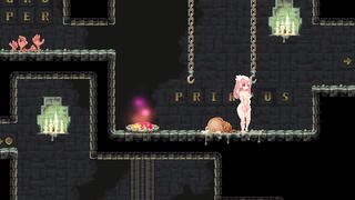 Big-boobed goddess lost in a mythical dungeon: Episode 1 of a Japanese hentai game filled with cum and creampies!