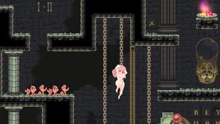 Big-boobed goddess lost in a mythical dungeon: Episode 1 of a Japanese hentai game filled with cum and creampies!