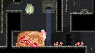 Big-boobed goddess lost in a mythical dungeon: Episode 1 of a Japanese hentai game filled with cum and creampies! - 4 image