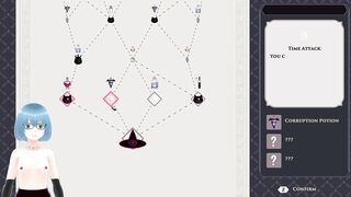 Watch this steamy wedding game featuring a busty witch & her sexy outfit in 3D!