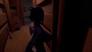 Watch this hentai game with a massive dong as a Tauren pounds a Draenei chick's tight backdoor