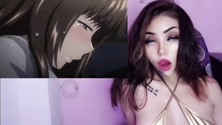 Step sister gets her big tits and tight butt plugged by a fat pervert - Hentai Mujin Eki 01