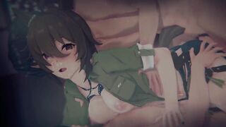 Agnes Tachyon's Failed Experiments: POV BDSM with Uma & a Big Oiled DP (2K)