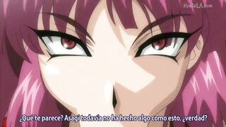 Check out this steamy hentai with two hot babes getting naughty in this hot lesbian action!