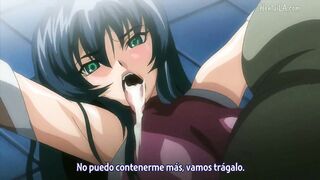Check out this steamy hentai with two hot babes getting naughty in this hot lesbian action!
