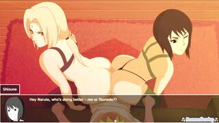 Naruto & Shizune have a steamy rpg-making date in anime hentai Uncensored! - 6 image