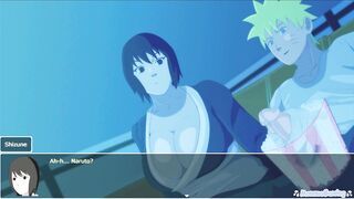 Naruto & Shizune have a steamy rpg-making date in anime hentai Uncensored! - 9 image
