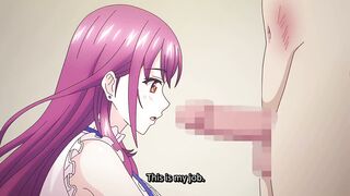Sexy busty hentai babe helps you out with your sexual problems in this anime game