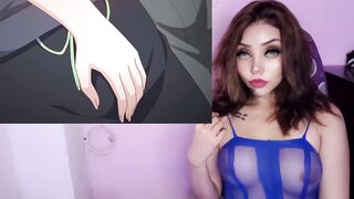 Cute blonde teen Naani learns from her teacher's big tits and tight ass - 1 image