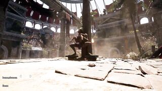 Lara Croft's tight ass destroyed by a massive dick in a wild 3D hentai game - 5 image