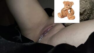 Real life orgasms: YOGURT fetish: Kinky stepparents get messy with dildo & cum in real life!