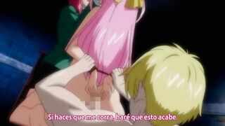 Episode 1 of Kyuuketsuki: Spanish BDSM trio goes wild with anal sex and hentai action