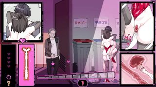 Watch this Japanese hentai with busty Cuckold Wife getting creampied next door while her hubby watches