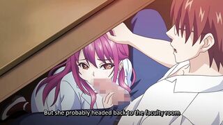 This busty babe from anime helps you with your sexual problems in part 2
