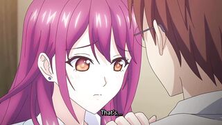 This busty babe from anime helps you with your sexual problems in part 2