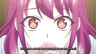 This busty babe from anime helps you with your sexual problems in part 2