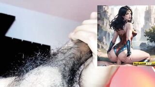 Watch these curvy and busty Latina MILFs make you cum with their uncensored hentai games! - 4 image