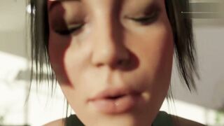 Watch Lara Croft get her giant tits and sexy outfit again and again until she cums! 3D Hentai game with demon girl and big