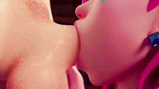 This hot chick went all the way with her fearlessly-dicked-up ass in a hentai cartoon