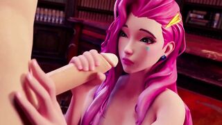 This hot chick went all the way with her fearlessly-dicked-up ass in a hentai cartoon