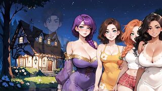 Naughty farmer's 3D hentai adventure with big boobs and sexy outfit - Accidental Bander!