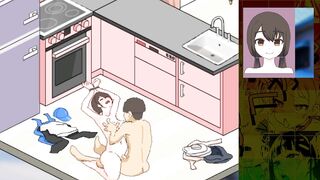 Sexy girlfriend gets her pussy and ass reamed in NTR hentai game