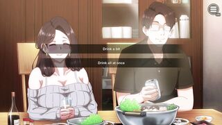 Madrastra's Hentai game ends in a hot creampie for her brokenhearted boyfriend