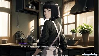 Naruto Hentai Porn Parody Game: Naruto, Sakura, and Hinata in a hardcore Ecchi Dating game! - 2 image