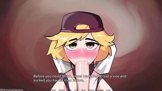 Hazelnut Latte's steamy public bathroom romp - A Japanese hentai game with a twist!