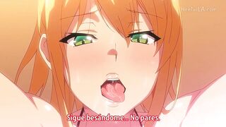 Watch this wild hentai porn with a hot babe in hot action! - 4 image