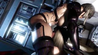 Watch me get off on rubbing my big black cock while cyberpunk-styled demon girl in sexy outfit plays