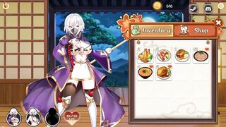 Cute Village Girl Suika Wet Watermelon gets her massive tits fucked hard and takes a hot creampie