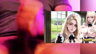 Compilation of the best uncensored hentai stories: A dating game, a mobile game, and a hentai game all in one