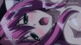 Enjoy the hottest anime MILF action with anal action and a hot load