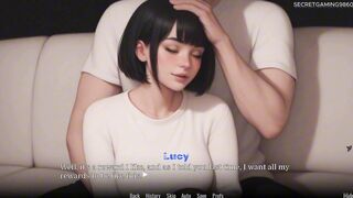 Obsessed Lucy 07: The Hentai Slut Who Loves Giving Footjobs - 3D Ecchi Game