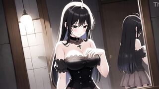 Gothic Girl & Rock Star - Part 2: A steamy hentai with big boobs and sexy outfits