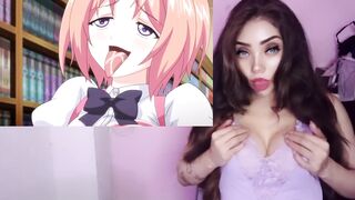 Watch how his slutty co-worker gets her tight pussy pounded & creampied