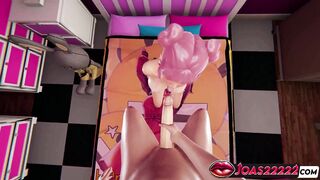 Watch Miyu Pink Hair glory hole get destroyed by a cumshot in this 3D hentai with Frenulum and Moans leading to intense mouth