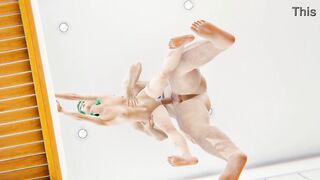 Maomao gets ravaged by a fat boy in uncensored hentai video game, anime, and cartoon