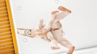 Maomao gets ravaged by a fat boy in uncensored hentai video game, anime, and cartoon
