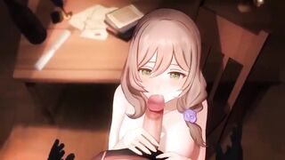 Lisa Hentai Compilation - Genshin Impact's anime hentai adventure