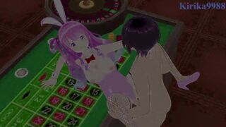 Bunny Girls Bunny and Luna get intense in a hot 3D hentai game!
