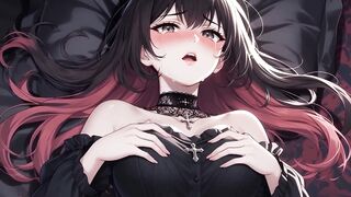 Gothic Girl with massive tits gets a wild ride in Part 3 of her demon girl adventure