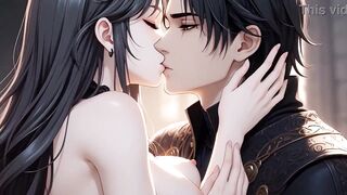 Gothic Girl with massive tits gets a wild ride in Part 3 of her demon girl adventure