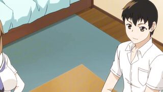 Naughty students study & fuck hard in hentai sex tape - 1 image