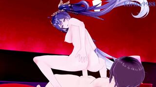 Meichou Hentai: Iuno and Phrolova's Intense Ecchi Sex with Big Boobs and Anime Action