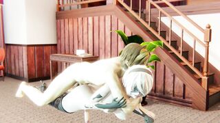 Japanese Asian Anime Cosplay Gamer Fucks Futanari - Nier Automata Hentai - Uncensored Game & Anime Porn