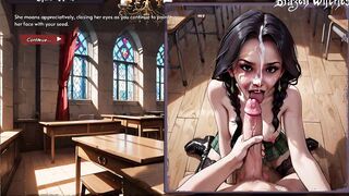 Watch Ophelia the Slytherin get her ass drilled in full BRAZEN WITCHES gameplay