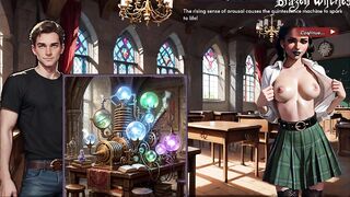 Watch Ophelia the Slytherin get her ass drilled in full BRAZEN WITCHES gameplay