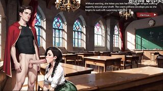 Watch Ophelia the Slytherin get her ass drilled in full BRAZEN WITCHES gameplay